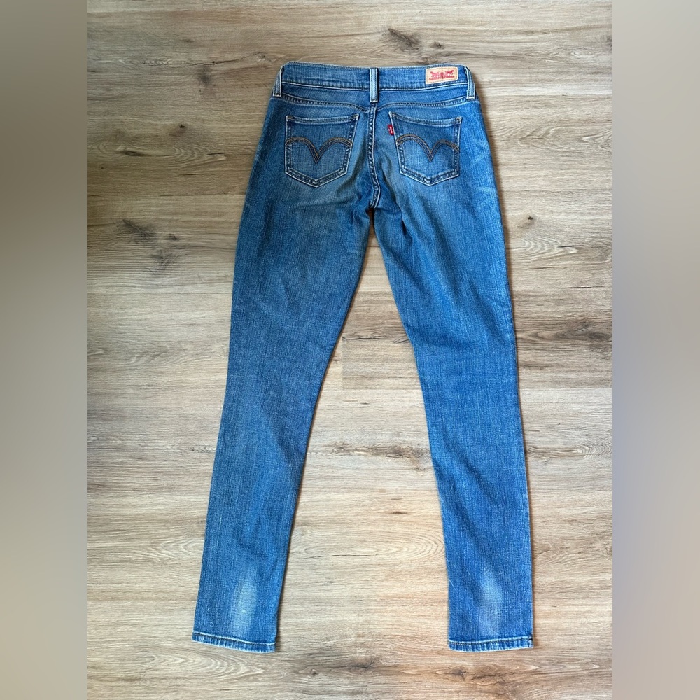 Levi’s 524 Too Superlow Jeans used size 27 tags removed.